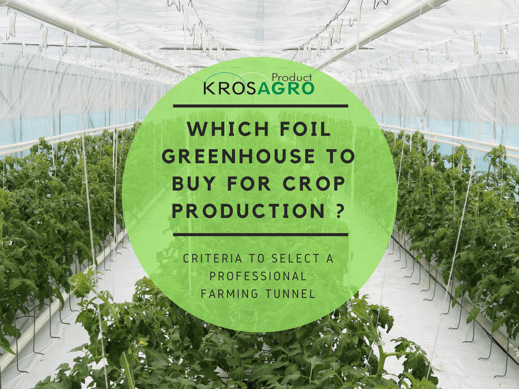 Which foil greenhouse to buy for crop production?