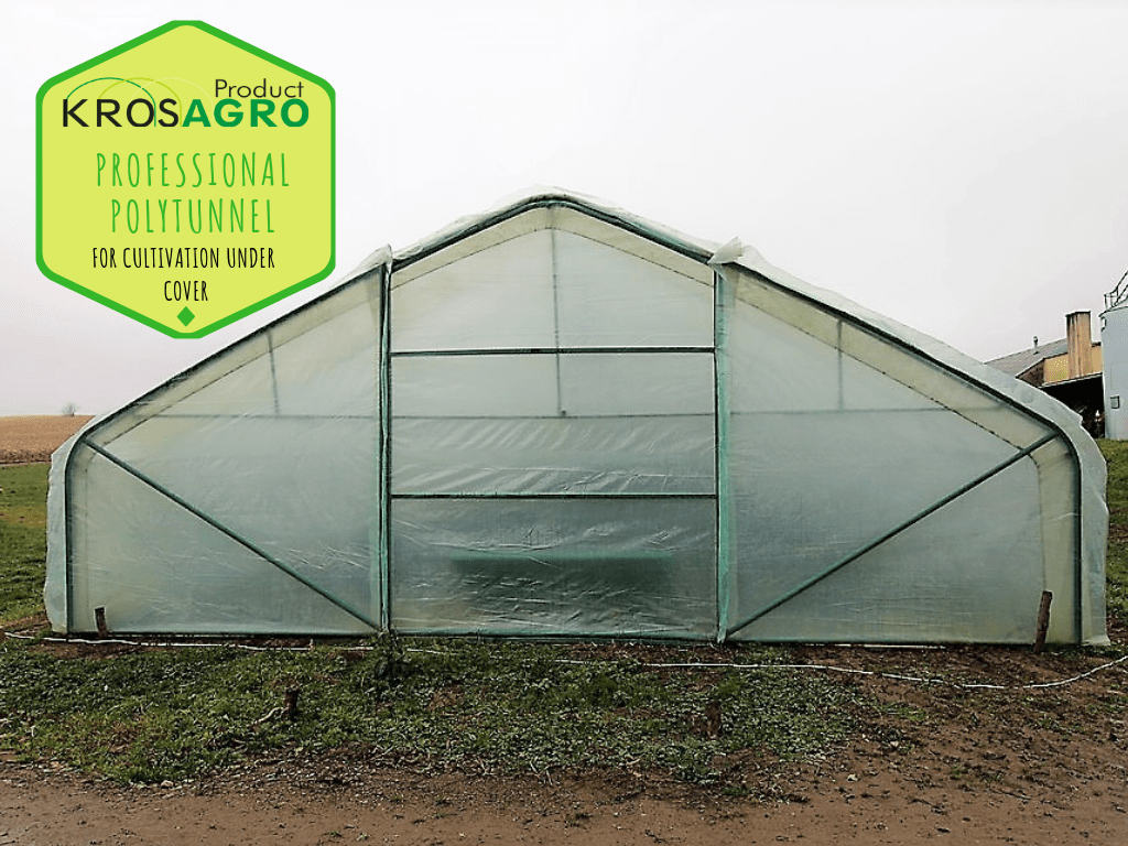 Professional polytunnel for cultivation under cover